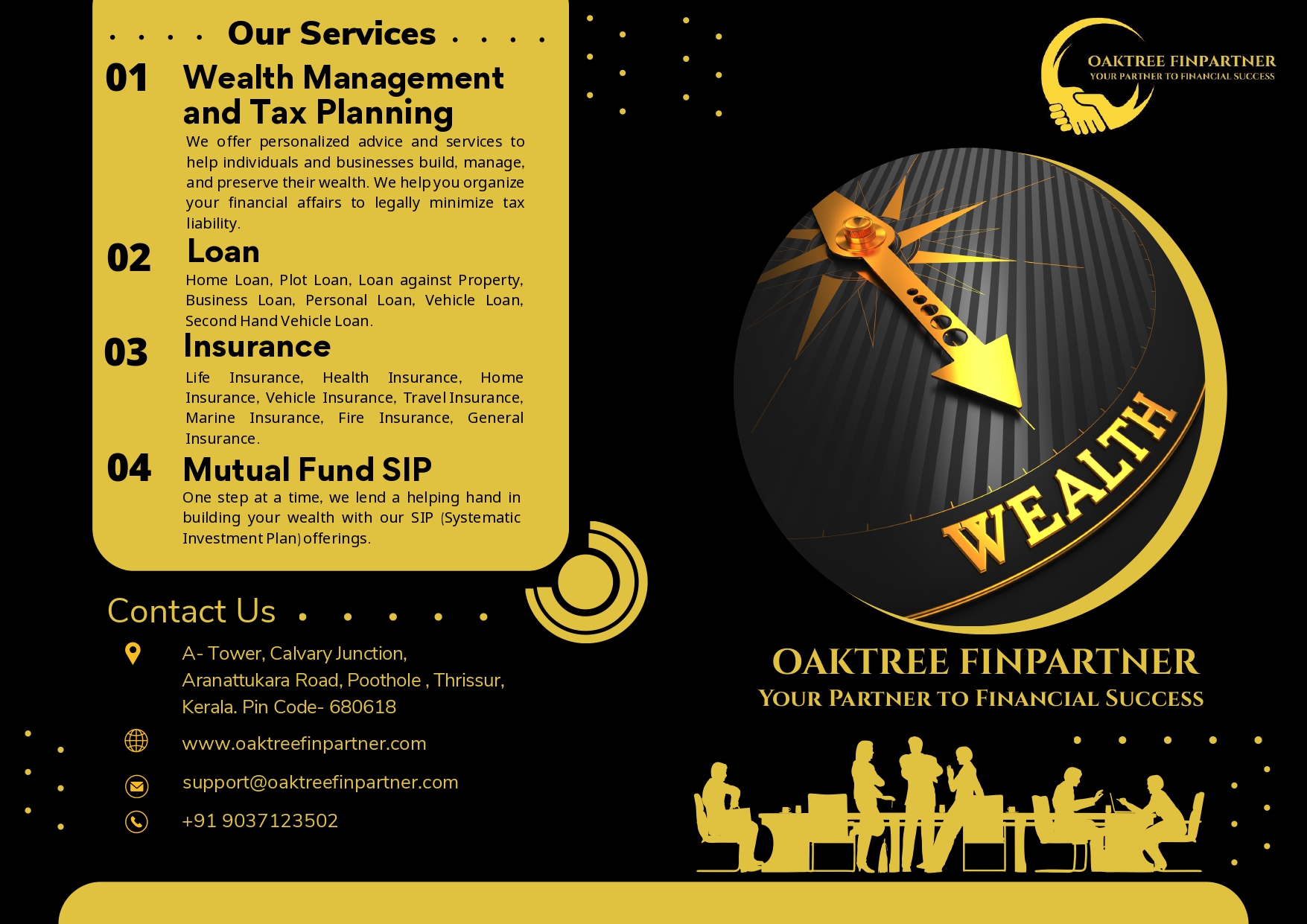 About Oaktree Finpartner - Vision and Mission